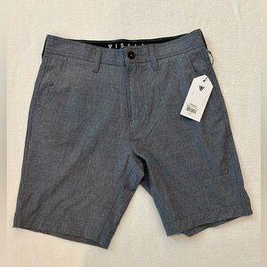 VISSLA Men’s Gray Canyons Hybrid Size 28
